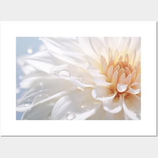 Chrysanthemum Flower Petal Nature Serene Posters and Art